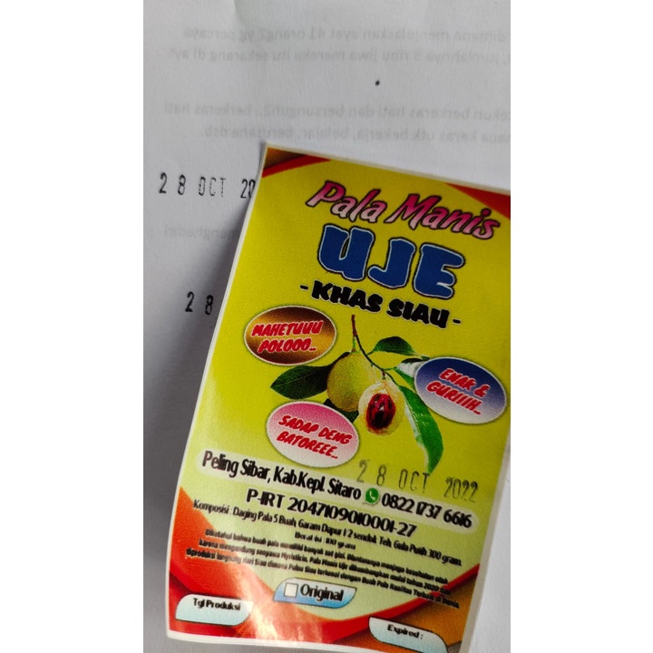 

HJK paket stempel tanggal kadaluarsa / expired date exp dated / kode tanda cap tgl di bon kwitansi