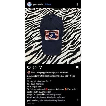 Hysteric Glamour Cap