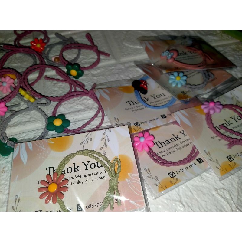 ikat rambut gaya Korea/ikat rambut Korea/ikat rambut karakter