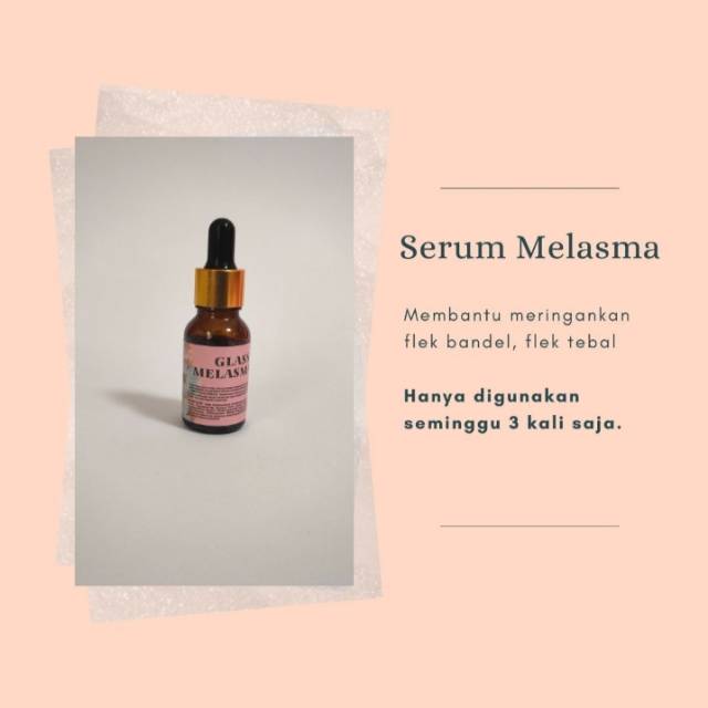 Jglow Serum glasskin melasma