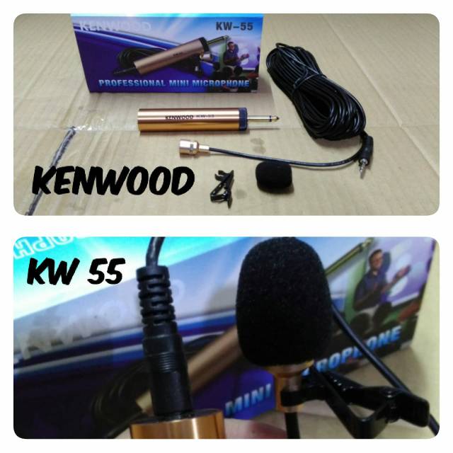 MIC KENWOOD KW 55 ( CLIP ON )