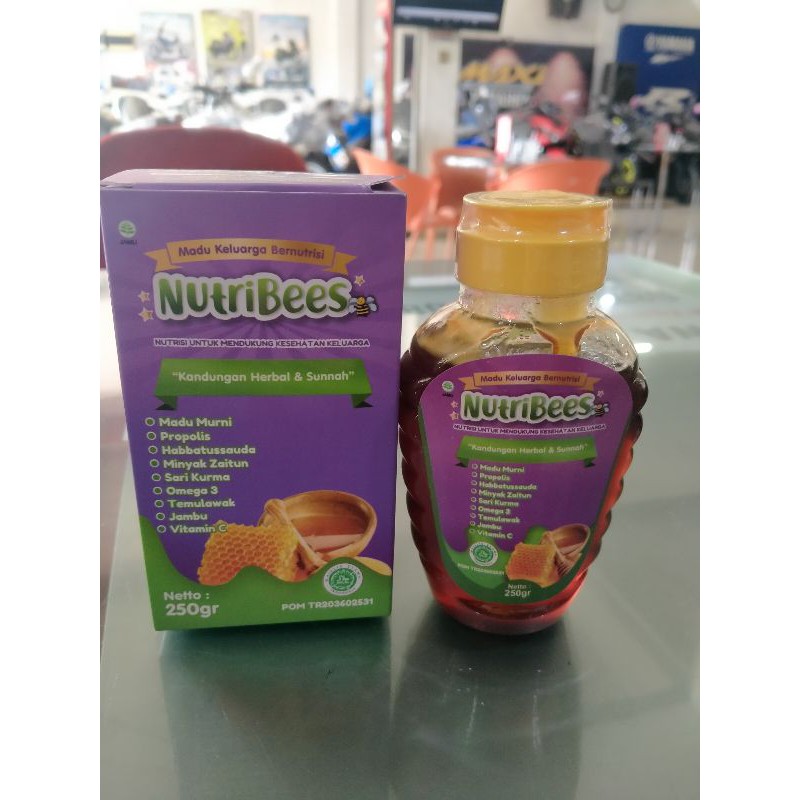 

Madu Nutribees (madu kesehatan dan kecerdasan sekeluarga) sudah BPOM dan halalan toyyiban