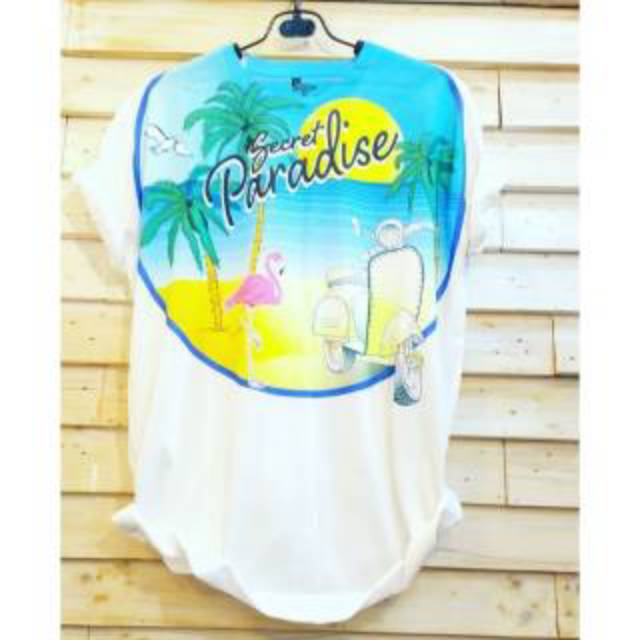 Baju Kaos Printing 3D Bangkok Thailand Paradise Fullprint Full Print Spoon Import|FGC