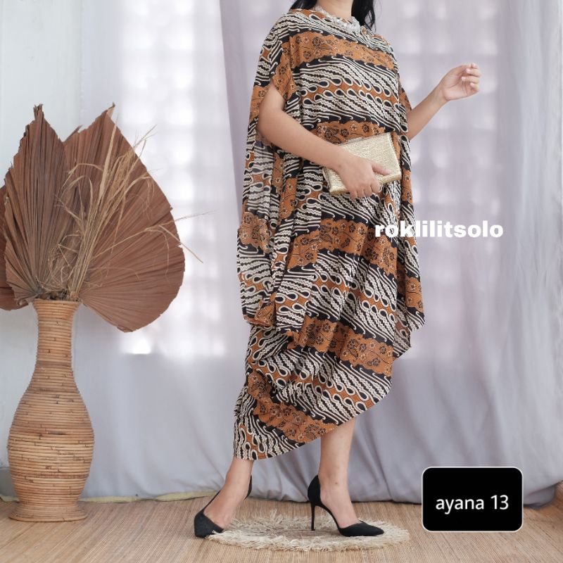 ayana kaftan / baju kondangan / dress batik /