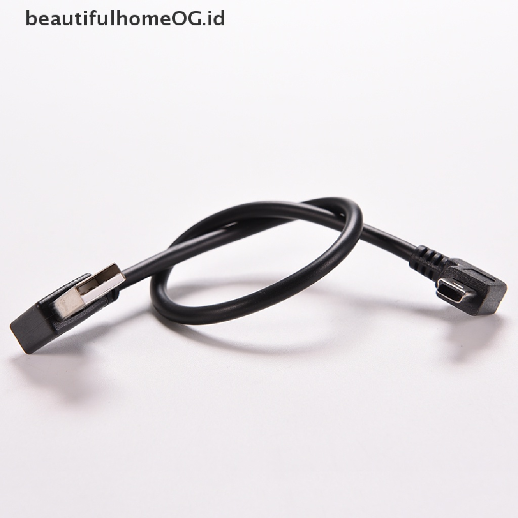 Kabel Adapter USB 2.0 A Male plug to Mini B 5P Right Angle Male plug