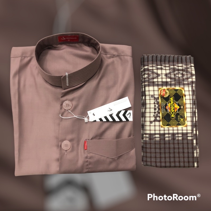 Koko Assunnah + Kain Sarung PAKET