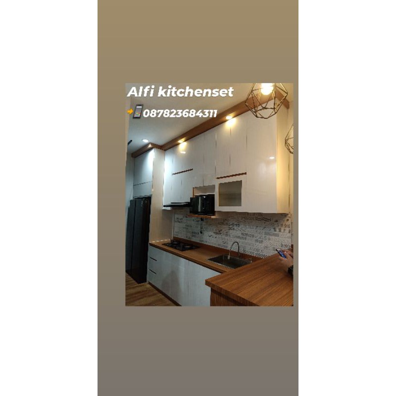 kitchenset minimalis