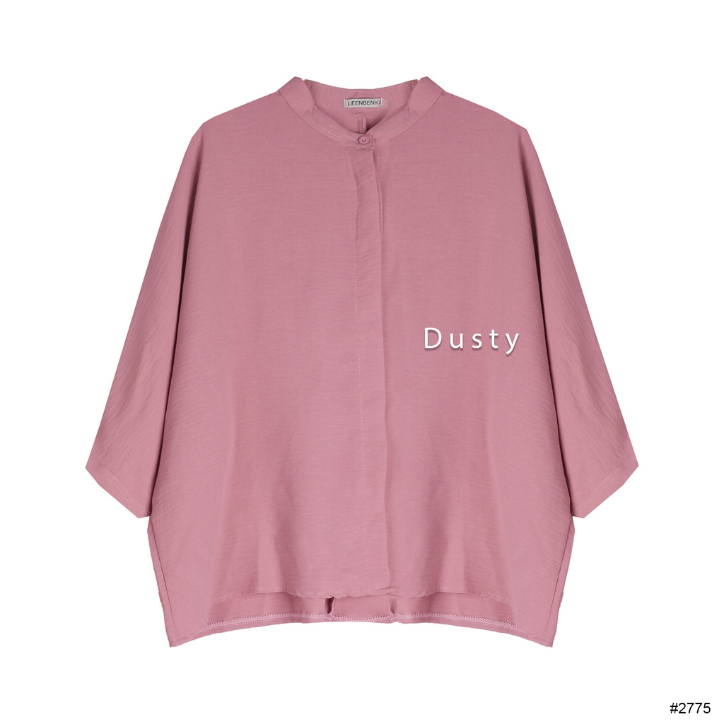 LEENBENKA Tayla Blouse ( uniqlo ) #2775-Dusty Pink