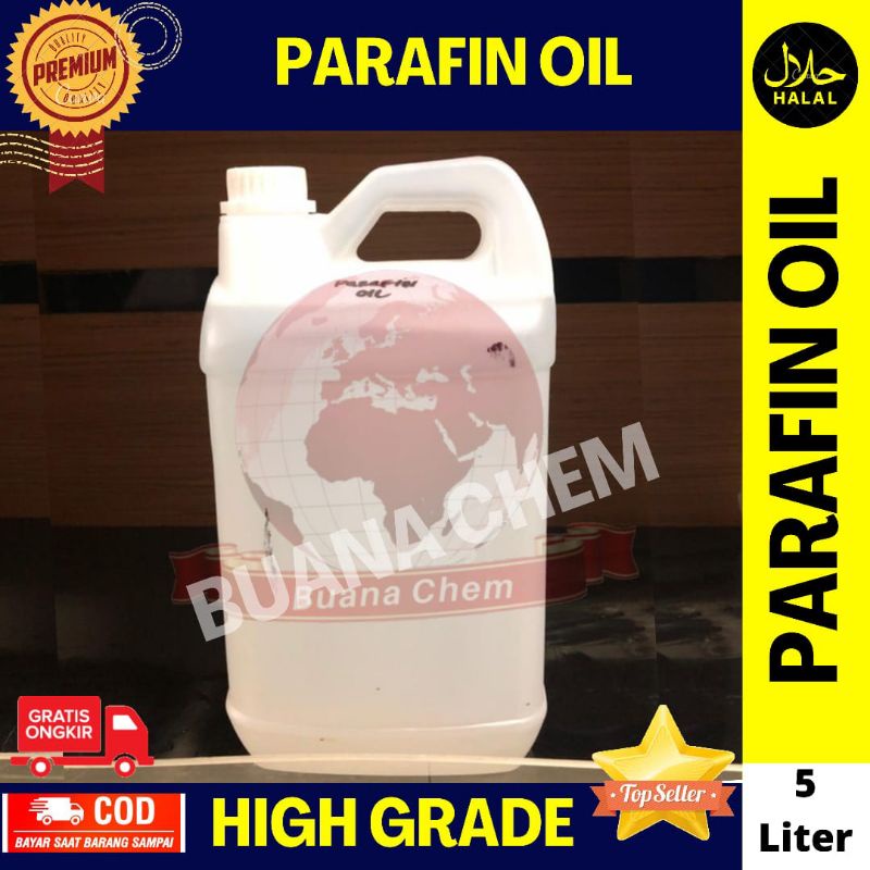 Jual Paraffin Oil Liquid 5 Liter / White Oil Premium / Minyak Parafin ...