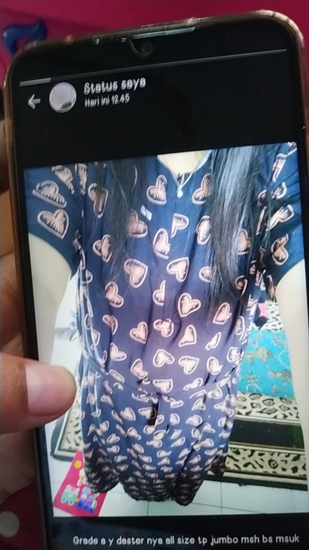 Tunik Batik Motif Seragam | Lengan Panjang Size M.l.xl.xxl.xxxl | Katun Halus Ory