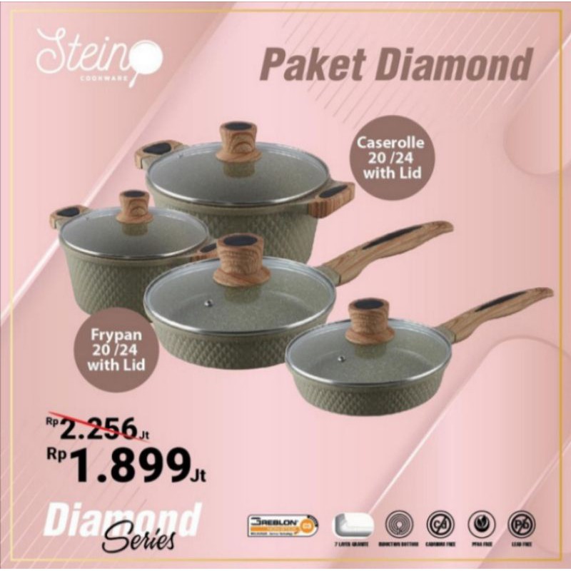 Stein cooware (paket Diamond).