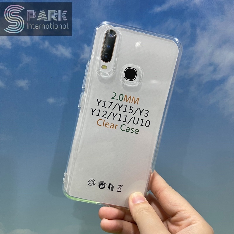 CLEAR CASE VIVO Y17/Y15 SOFTCASE TPU 2.0MM PROMO SEN