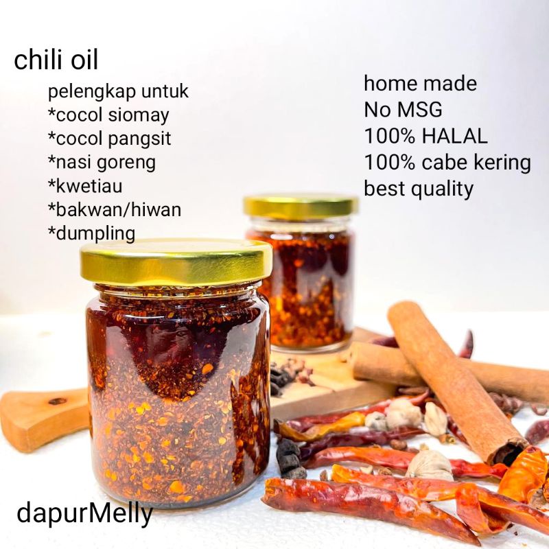 Chili Oil|Minyak Cabe|Mala Oil|Sambel Khas China