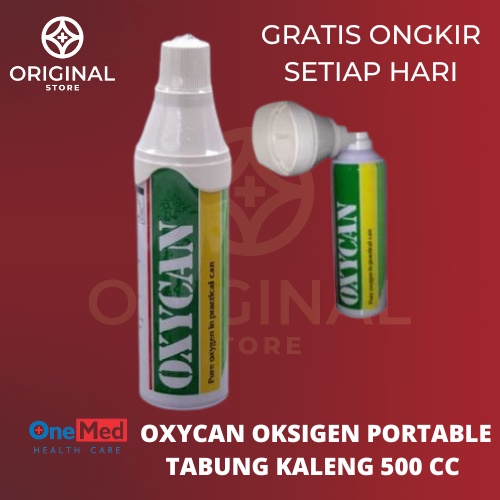 OXYCAN Oksigen Portable Tabung Kaleng Kecil 500cc