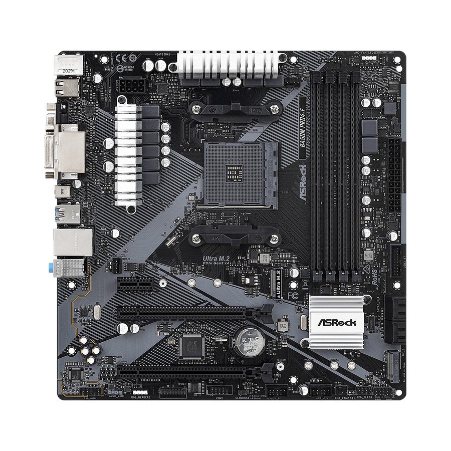 Motherboard ASRock B450M Pro4-F R2.0