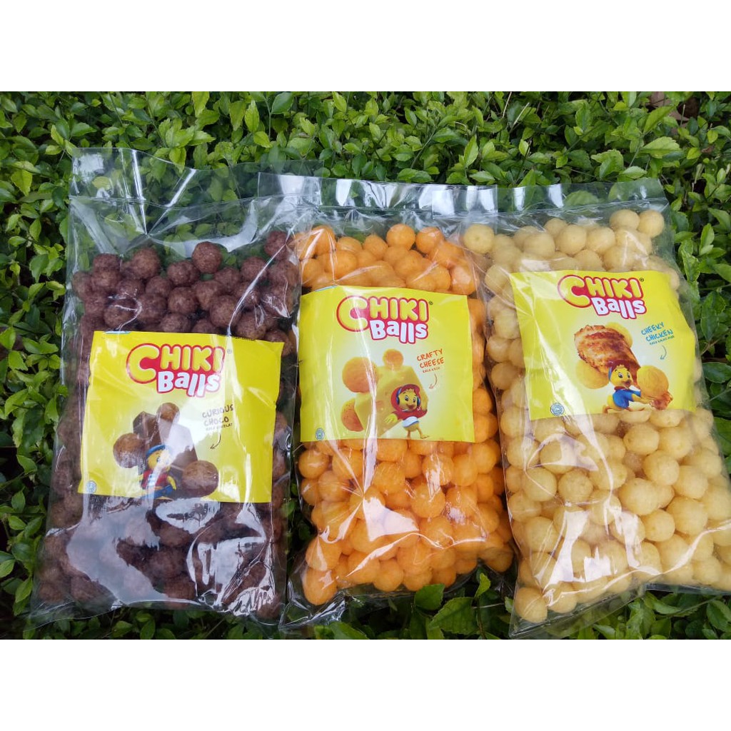 

Chiki balls snack kiloan ori 200gr