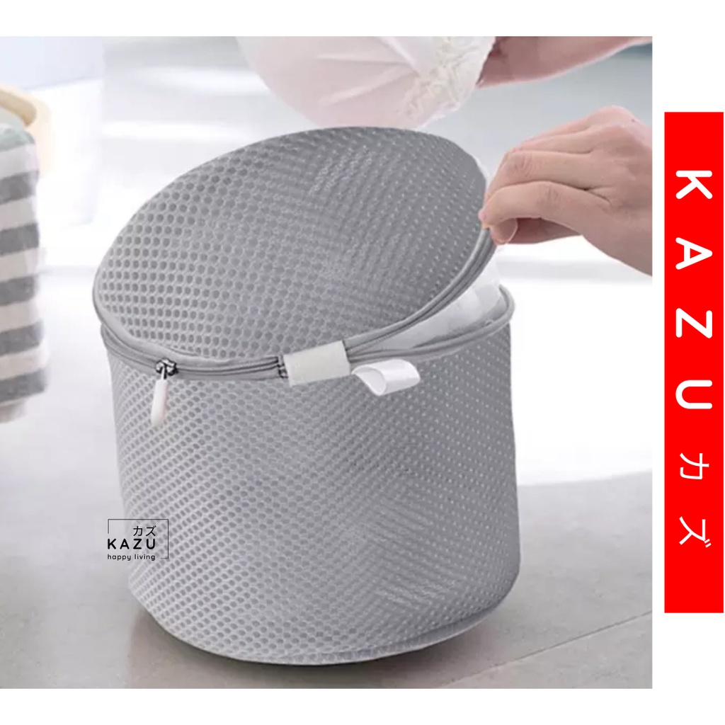 KAZU KHL156 Laundry Bag Kantong Jaring Mesin Cuci Baju Kotor Bra Celana Dalam Underwear Pakaian Bayi Halus Travel Organizer Penyimpanan Pakaian