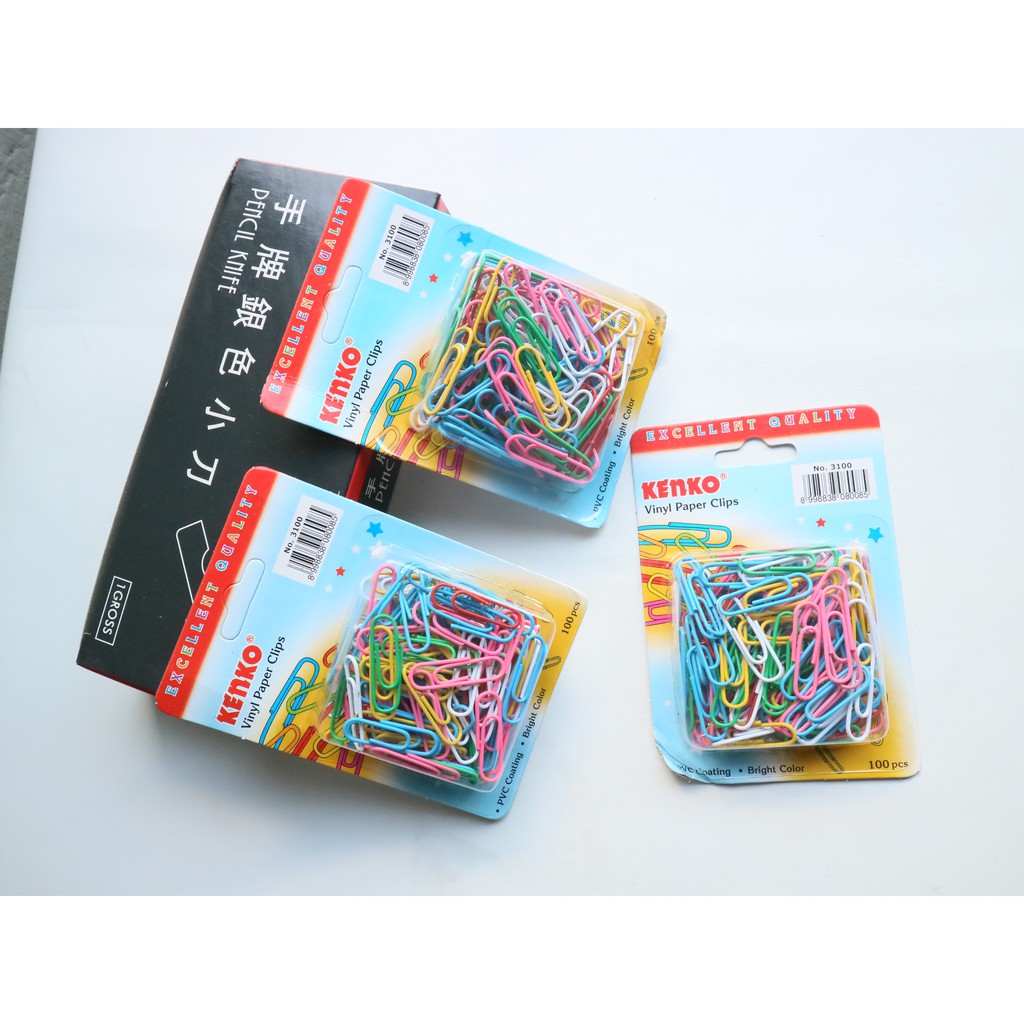 

CLIP WARNA KENKO/CLIP PAPER
