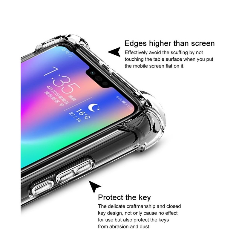Soft Case Silikon Realme GT Neo 3T Bening Transparant Airbag Anti Crack Tebal
