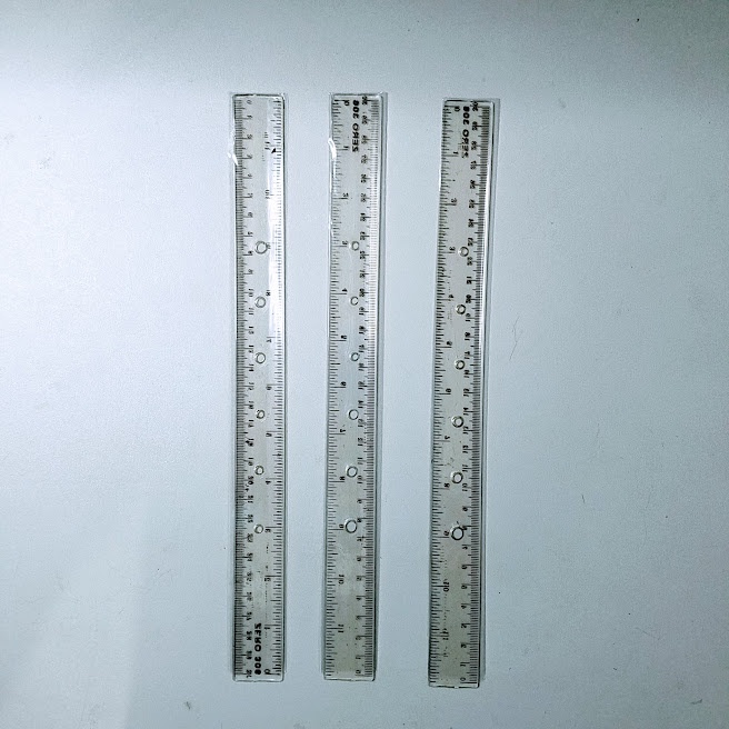 

Mistar Zero (Penggaris, Busur Derajat, & Stensil)