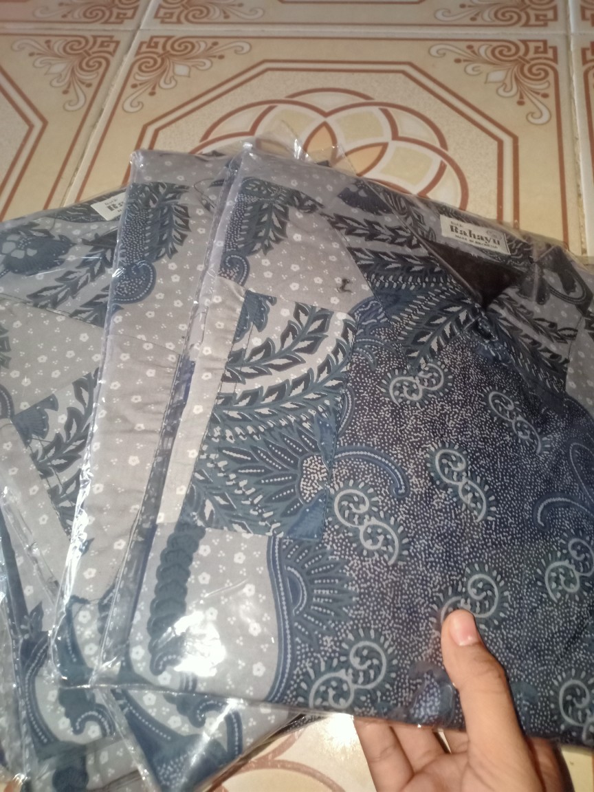 Sukma Jaya Kemeja Batik Pria Lengan Panjang Full Furing Katun Halus Sragenan