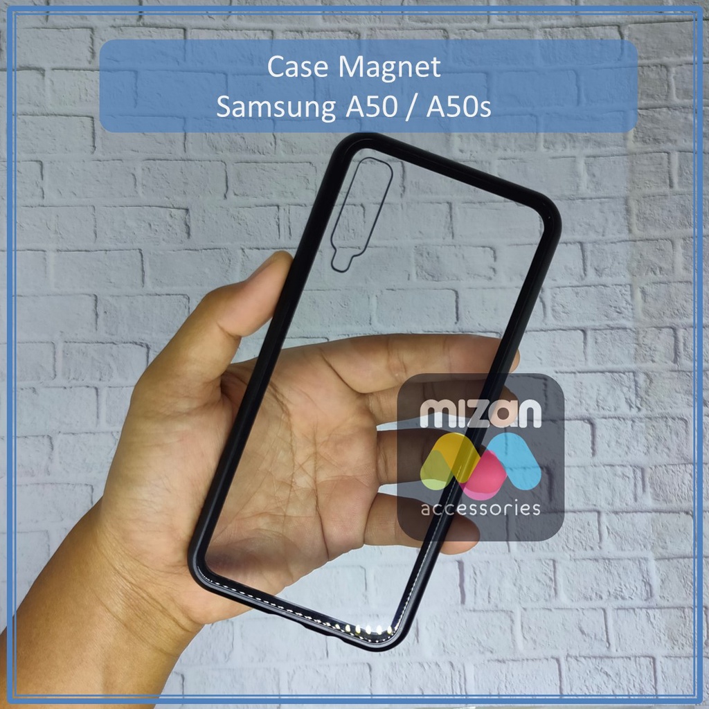 Samsung A50 / A50s Hard Case Magnet Magnetic Glass