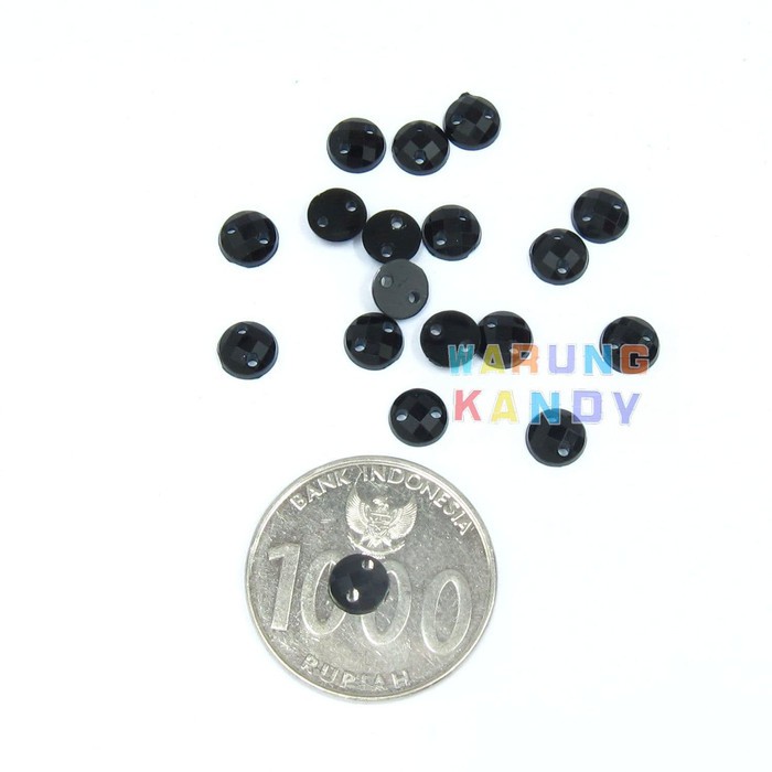 Diamon Akrilik Bulat 6mm ECER 100pc