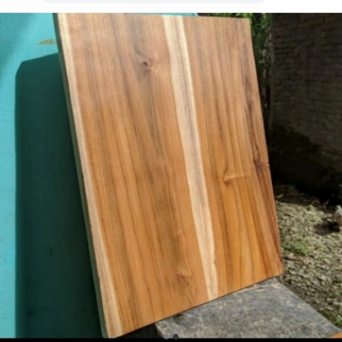 talenan kayu jati besar 40x30x3cm