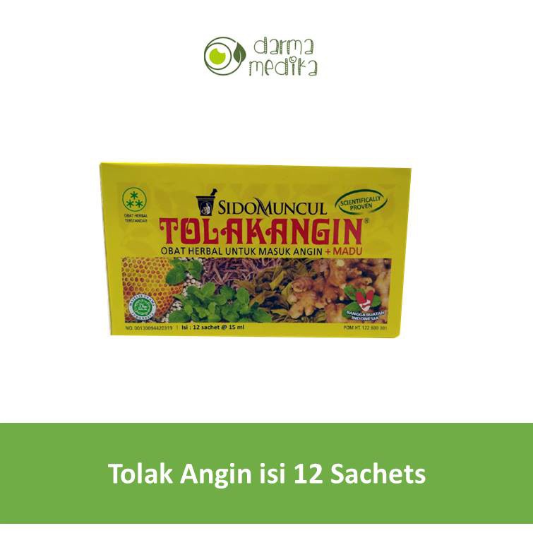 Tolak angin cair dewasa box isi 12 sachets