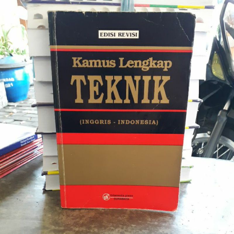 

BUKU ORIGINAL KAMUS LENGKAP TEKNIK INGGRIS-INDONESIA