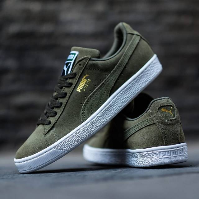 Puma Suede Classic Olive Green