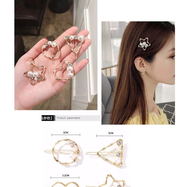 Accesories korea, jepit lucu, jepit rambut, jepit hijab anting lucu, anting bulan, anting bintang