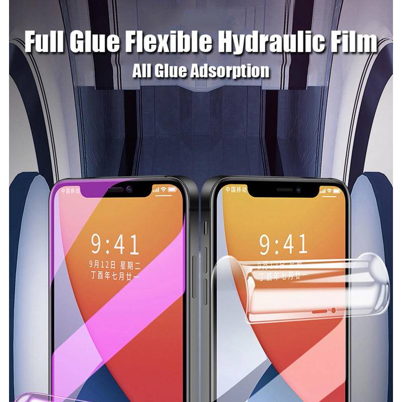 Film Hydrogel Pelindung Layar Depan Belakang Untuk iPhone 13 12 11 Pro MAX Mini X XS MAX XR SE 2022 2020 6 6s 7 8 Plus