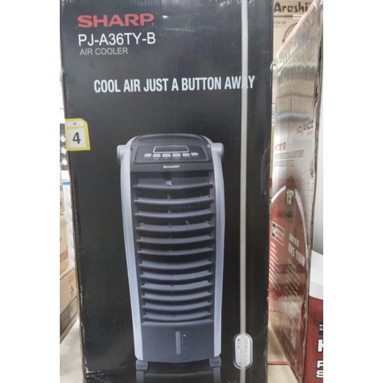 SHARP AIR COOLER PJ-A36TY/PENYEJUK UDARA/KIPAS ES