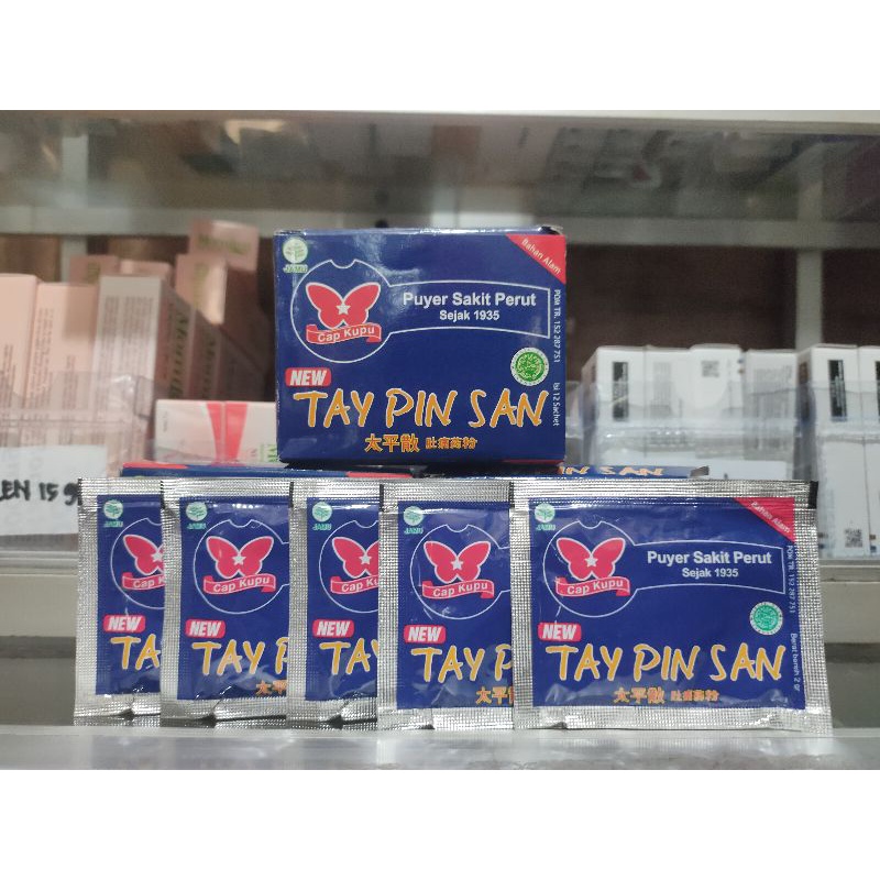 TAY PIN SAN CAP KUPU Puyer Sakit Perut  1  SACHET Taypinssn