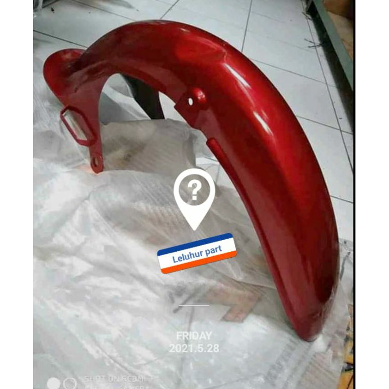 Selebor depan C70 merah