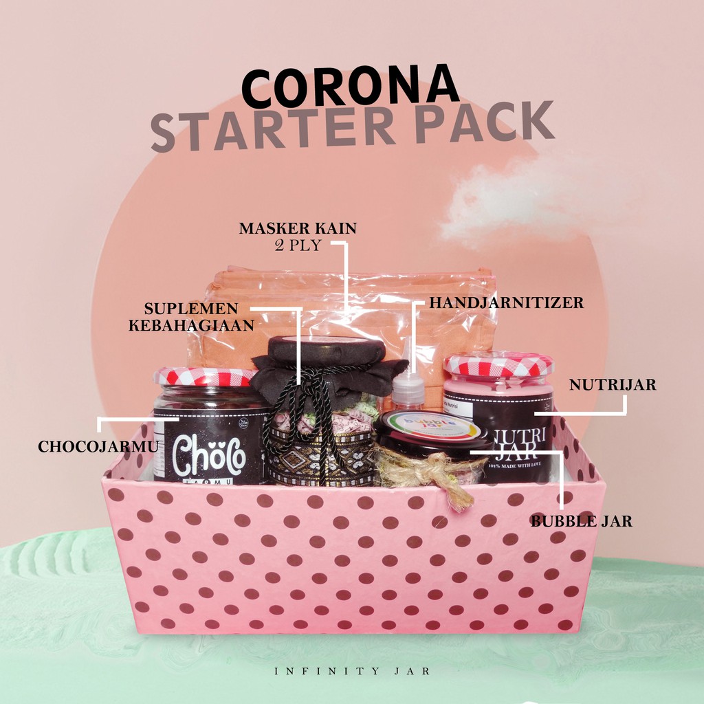 C0r0na Starter Pack Gratis 6 Bonus Shopee Indonesia