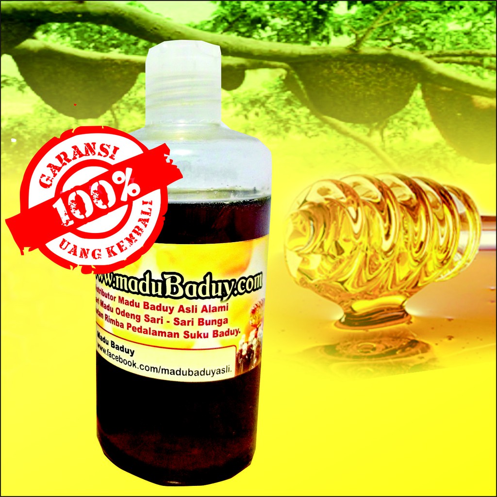 

Madu Baduy MANIS 600 gram Asli Alami Garansi 100% Uang Kembali