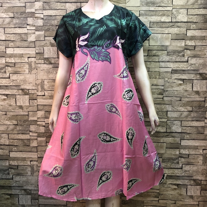 DASTER BALI MURAH MOTIF KEMBANG | BATIK AQILAH-OB 6