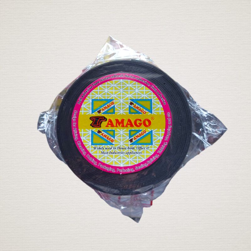 

DOUBLE TAPE BUSA TAMAGO 24MM HITAM TEBAL