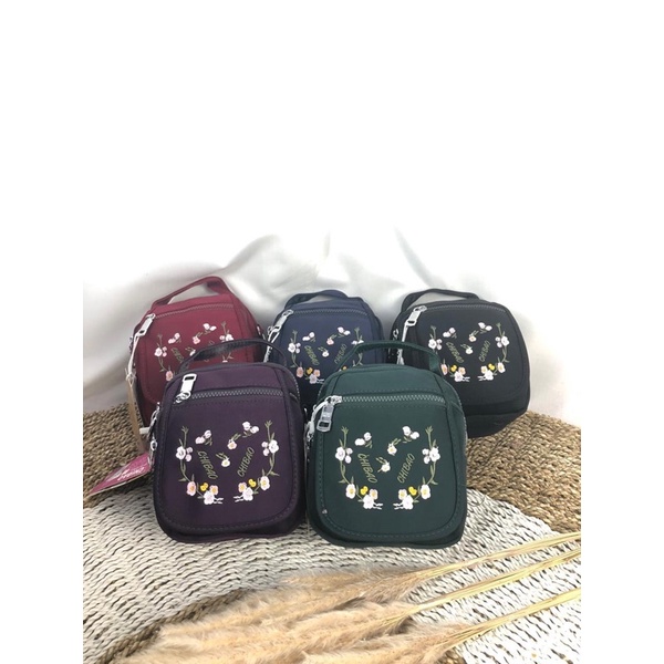 GPI 16 Tas Chibao Bunga 8202 selempang