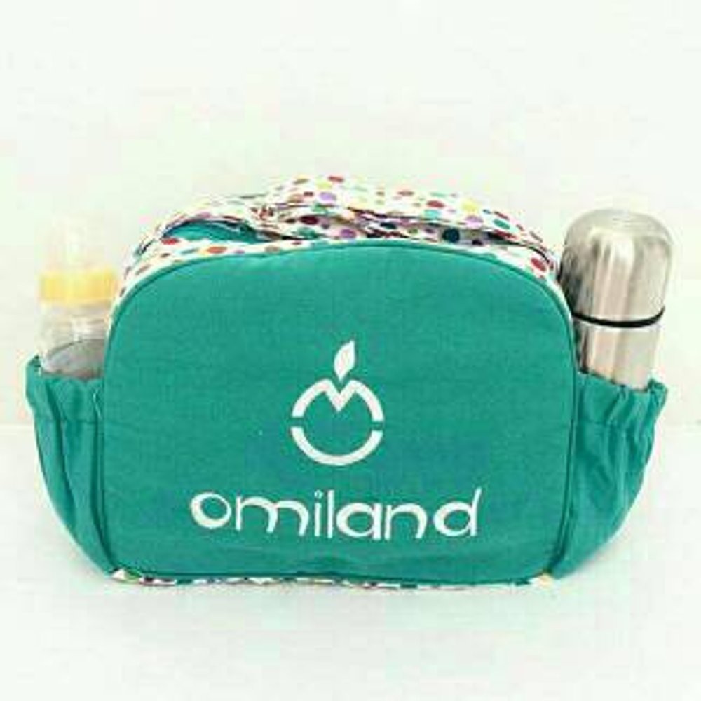 Tas Bayi Kecil / Perlengkapan Bayi Terlaris / Baby Bag Multifungsi / Omiland Polcadot Series OBT4212