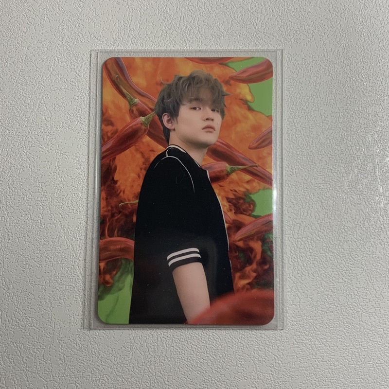 ar clip card chenle jewel case nct dream hot sauce pc