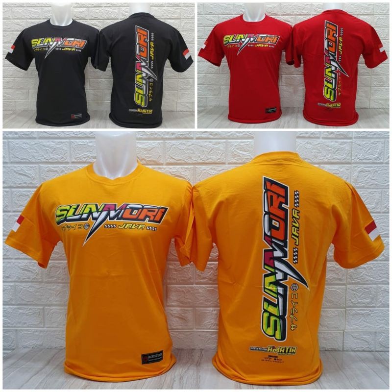 Baju Pria Kaos Distro cowok Kata Kata Sunmory Keren