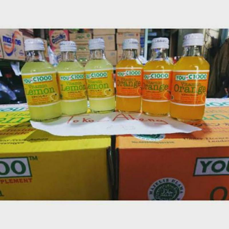 

You C1000 minuman bervitamin botol kaca 140ml