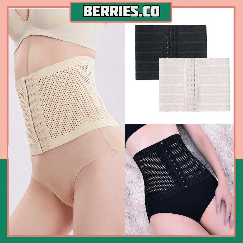 BRI* KR660 Korset Pelangsing Pinggang Perut Pembentuk Tubuh Stagen Pengecil Body Slimming