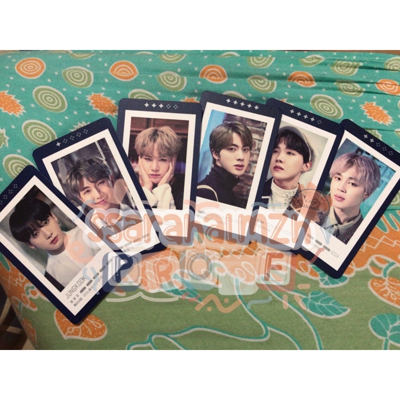 [SHARING] BTS Magic Shop Guest book card 5th muster korea md jungkook jimin suga v taehyung jhope rm