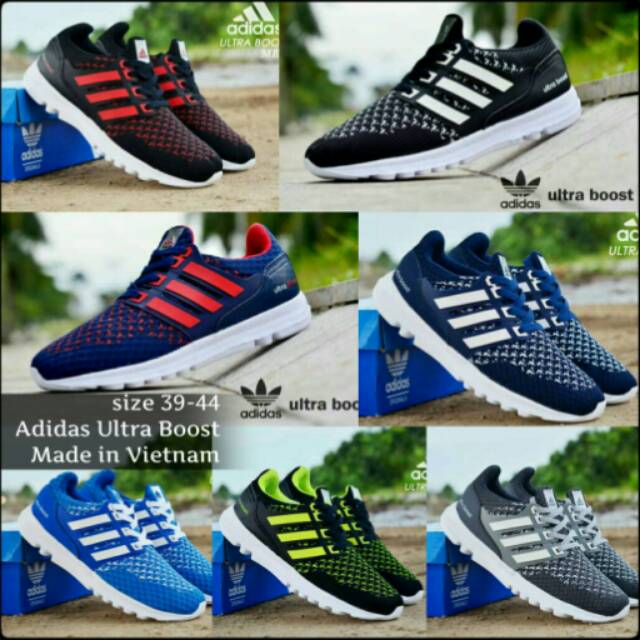 210k size 39-44 Adidas Ultra Boost Made in Vietnam Sepatu Sport Olahraga Pria Galeri Intan Bandung