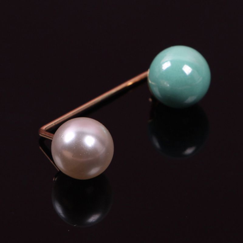 Siy 10pcs / Pak Bros Pin Boutonniere Mutiara Imitasi Simple Aksesoris Scarf Wanita