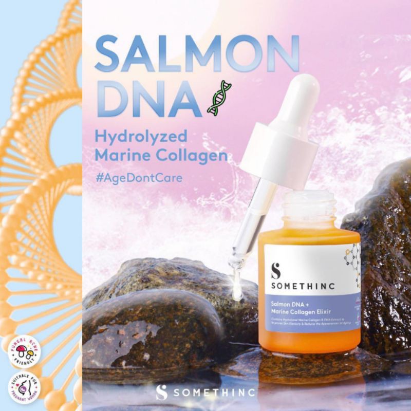 Somethinc Holygrail MultiPeptide Youth Elixir / Salmon DNA+Marine Collagen Elixir - JB